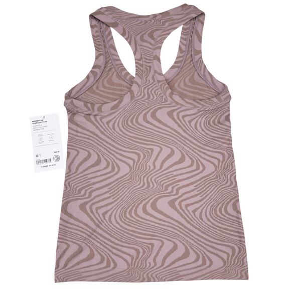 NWT ATHLETA Momentum Sleeveless Tank Sz XXS Marble Mauve Pink - Picture 6 of 6